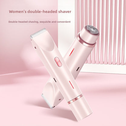 GlowGlide USB Rechargeable Hair Removal Shaver
