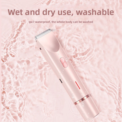 GlowGlide USB Rechargeable Hair Removal Shaver
